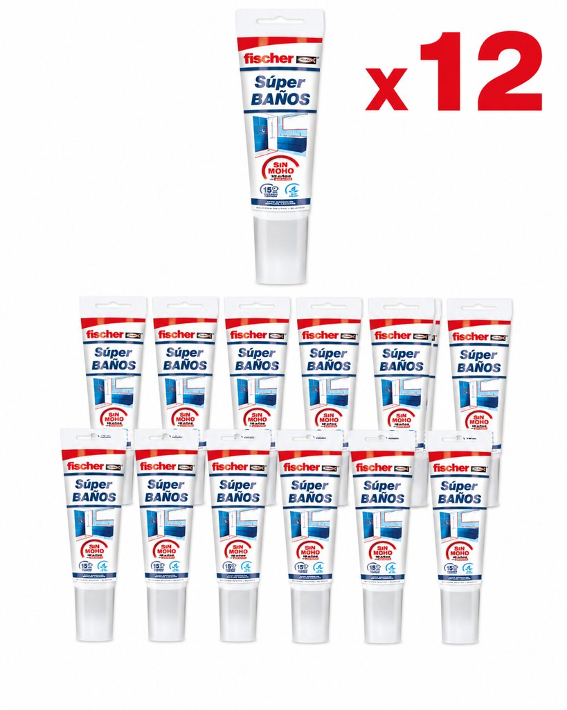 Silicona blanca x12