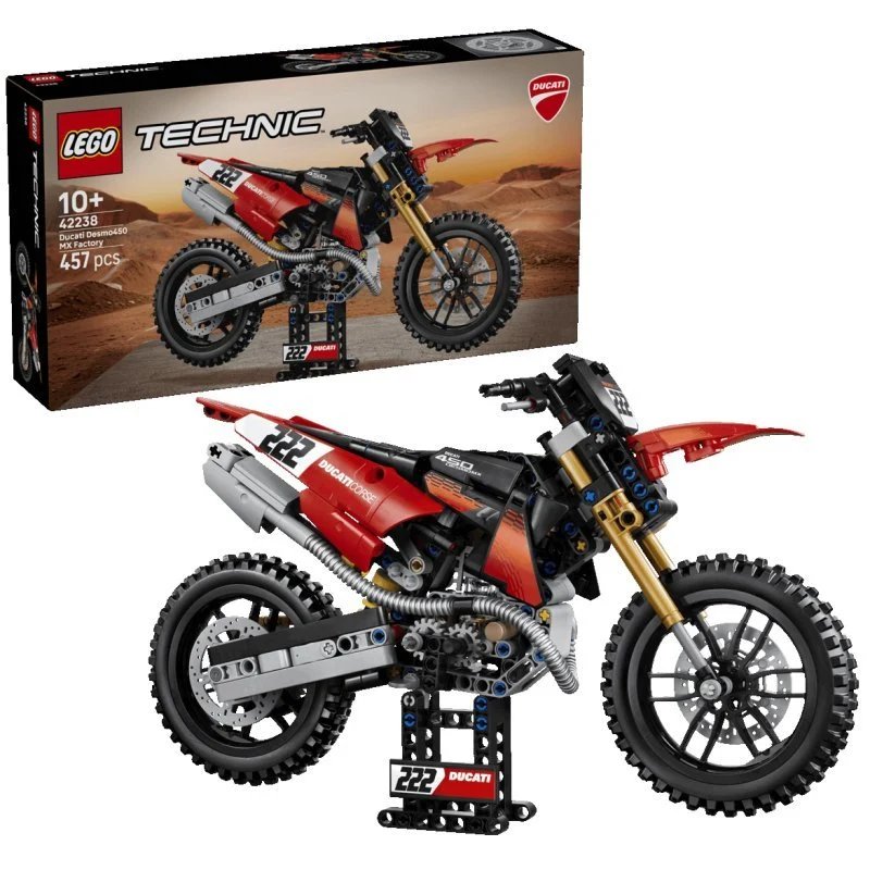 Set LEGO Technic Ducati Desmo450 MX por menos de 40 €