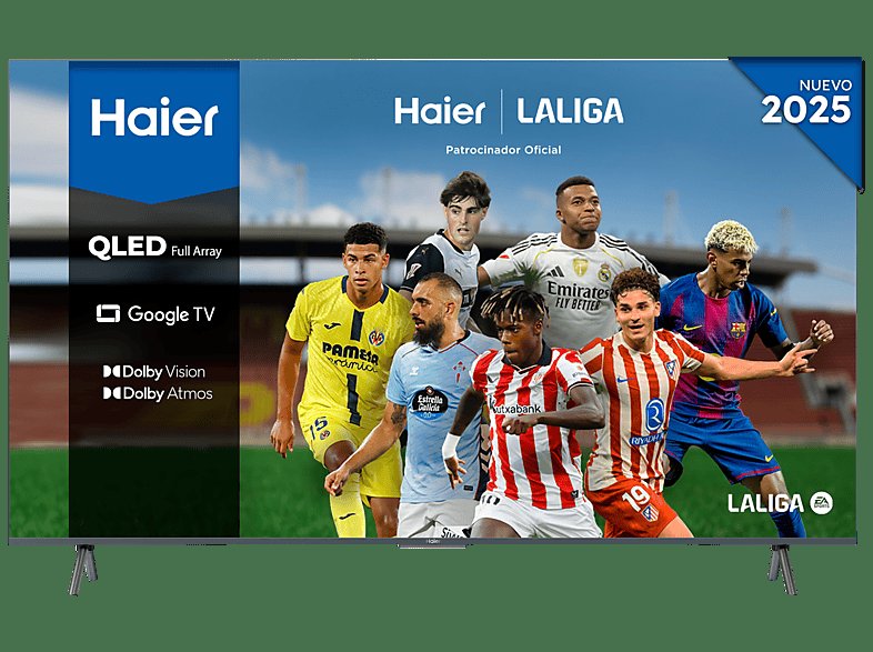 TV QLED 55" Haier a precio récord