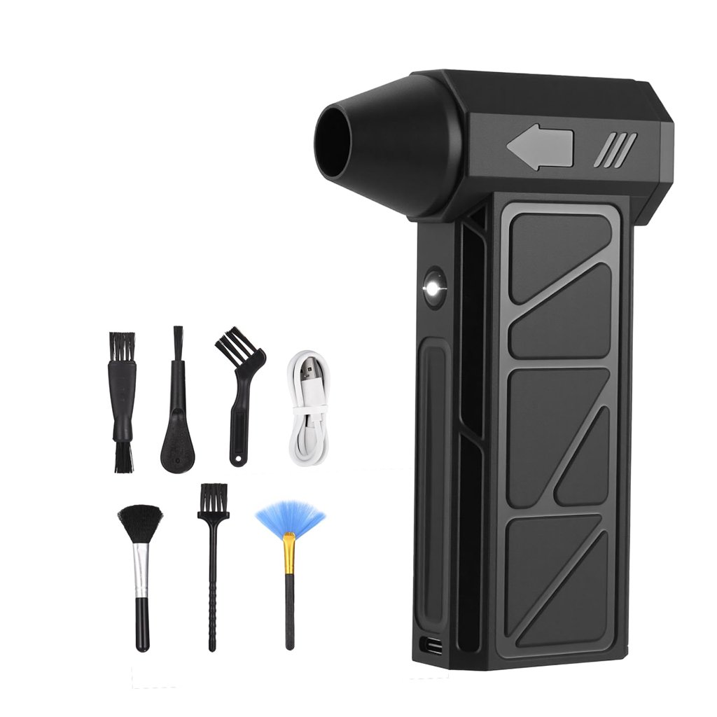 Soplador de aire turbo recargable: potencia sin cables