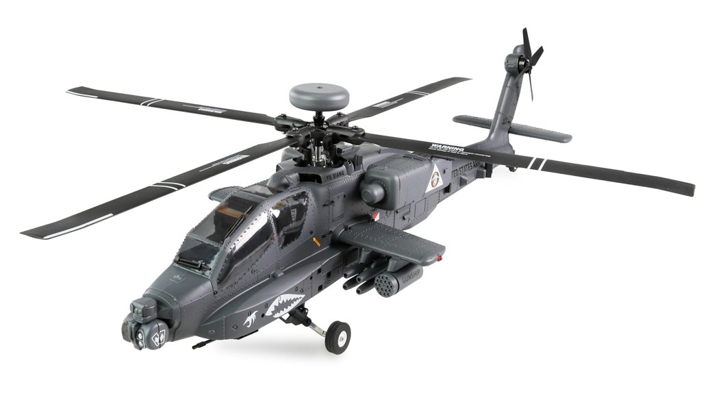 Helicóptero RC Amewi Apache: vuelo realista con GPS