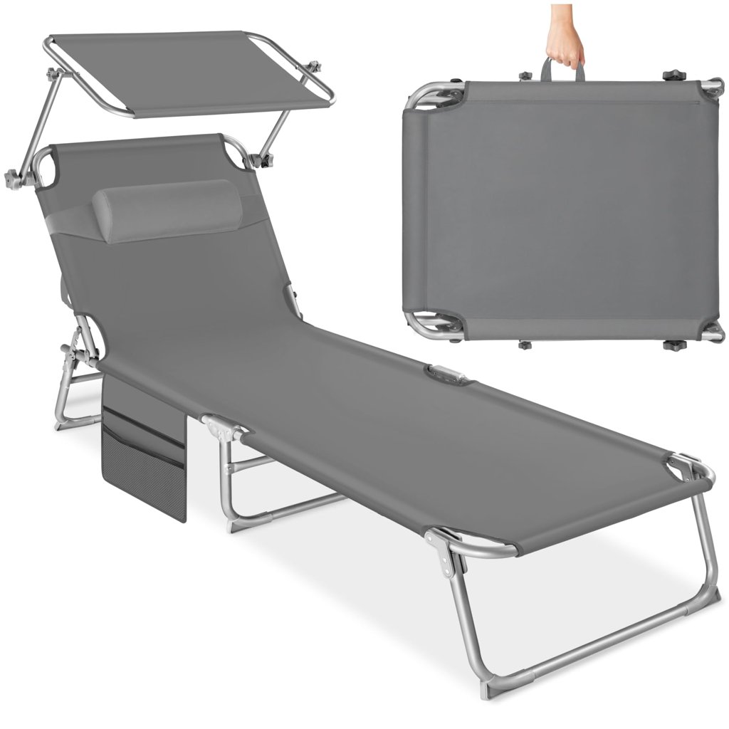 Tumbona plegable y ajustable