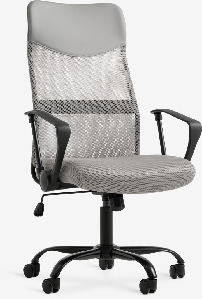 Silla de oficina ergonómica de malla por 55€