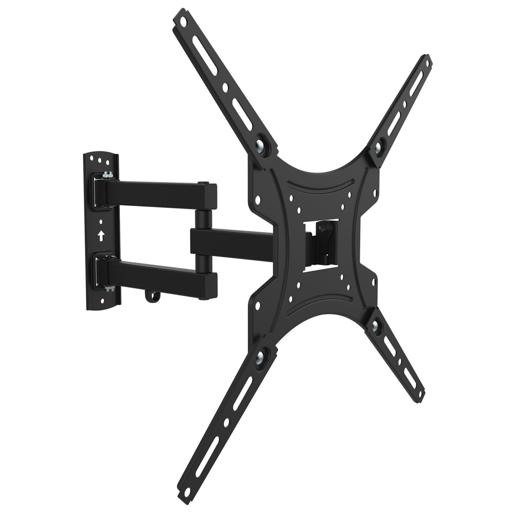 Atlantis Soporte de TV de Pared orientable, Soporte Brazo de Pared para TV de 13 a 60" MAX 30 kg