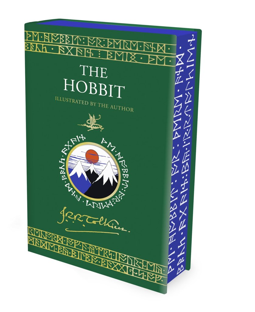El Hobbit ilustrado: la obra maestra de Tolkien con sus propios dibujos