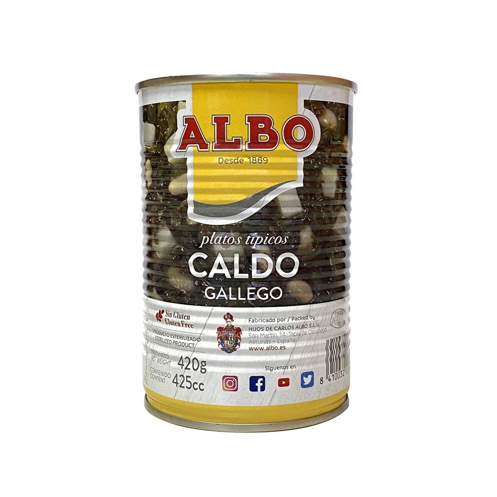 Albo Caldo Gallego 425 ml (4 x 6'73€)