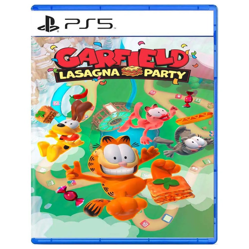 Playstation PS5 Garfield Lasagna Party Multicolor