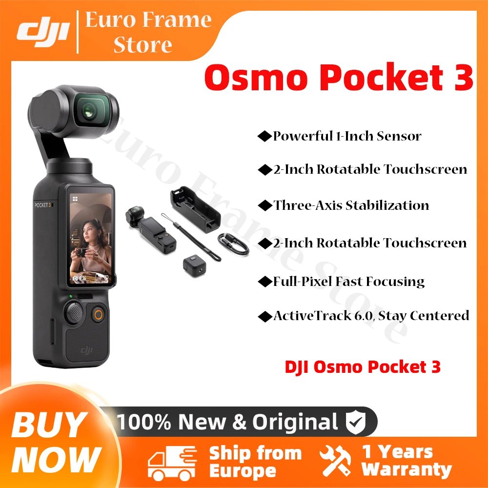 Cámara estabilizadora DJI Osmo Pocket 3