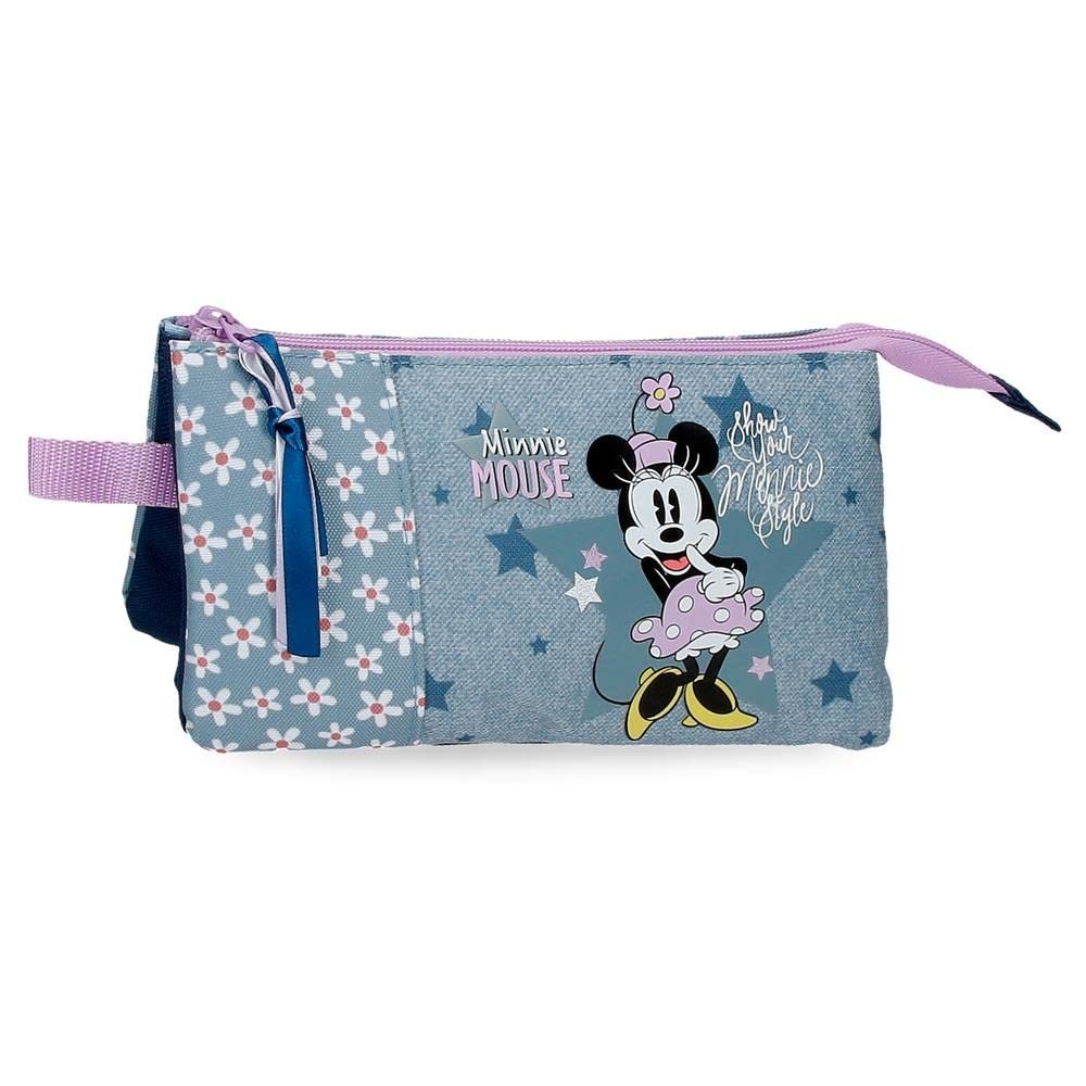 Disney - Show your Minnie Mouse Style - Estuche Triple Azul
