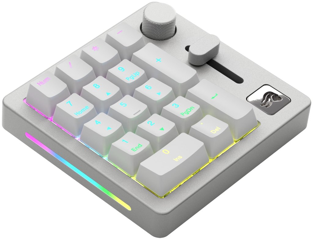 Teclado numérico inalámbrico Bluetooth en blanco – Gran ahorro