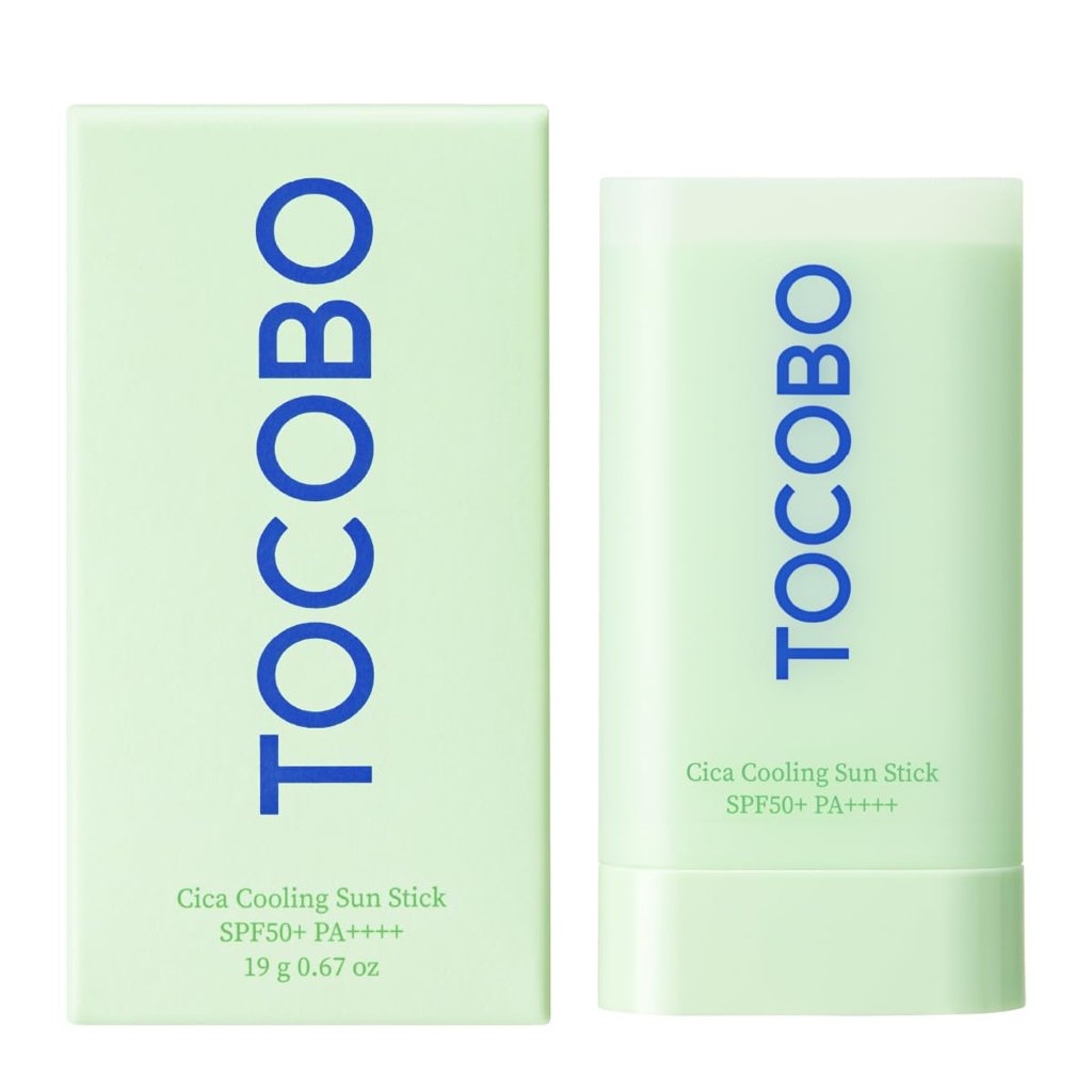 Serum solar Cica Calming de TOCOBO SPF50+ con efecto calmante