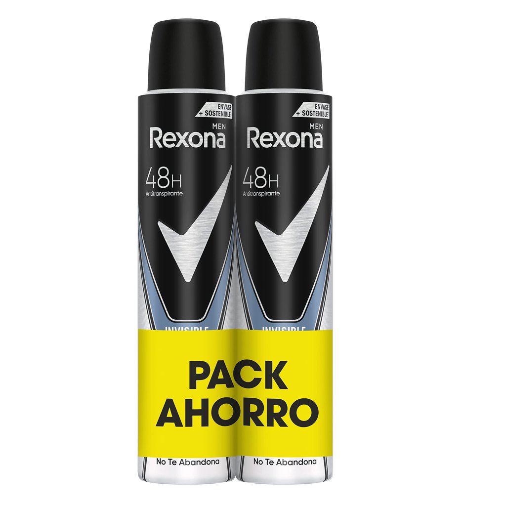 Rexona Invisible Ice Pack 2×200 ml: frescura duradera