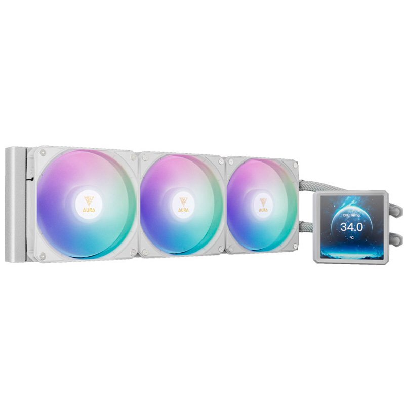 Enfría tu PC al máximo con el Kit Aura GL360 LCD ARGB