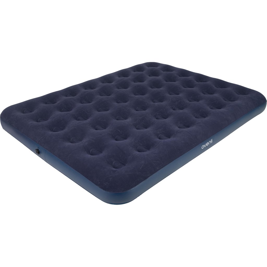 Cama hinchable compacta 203x152 cm para acampar