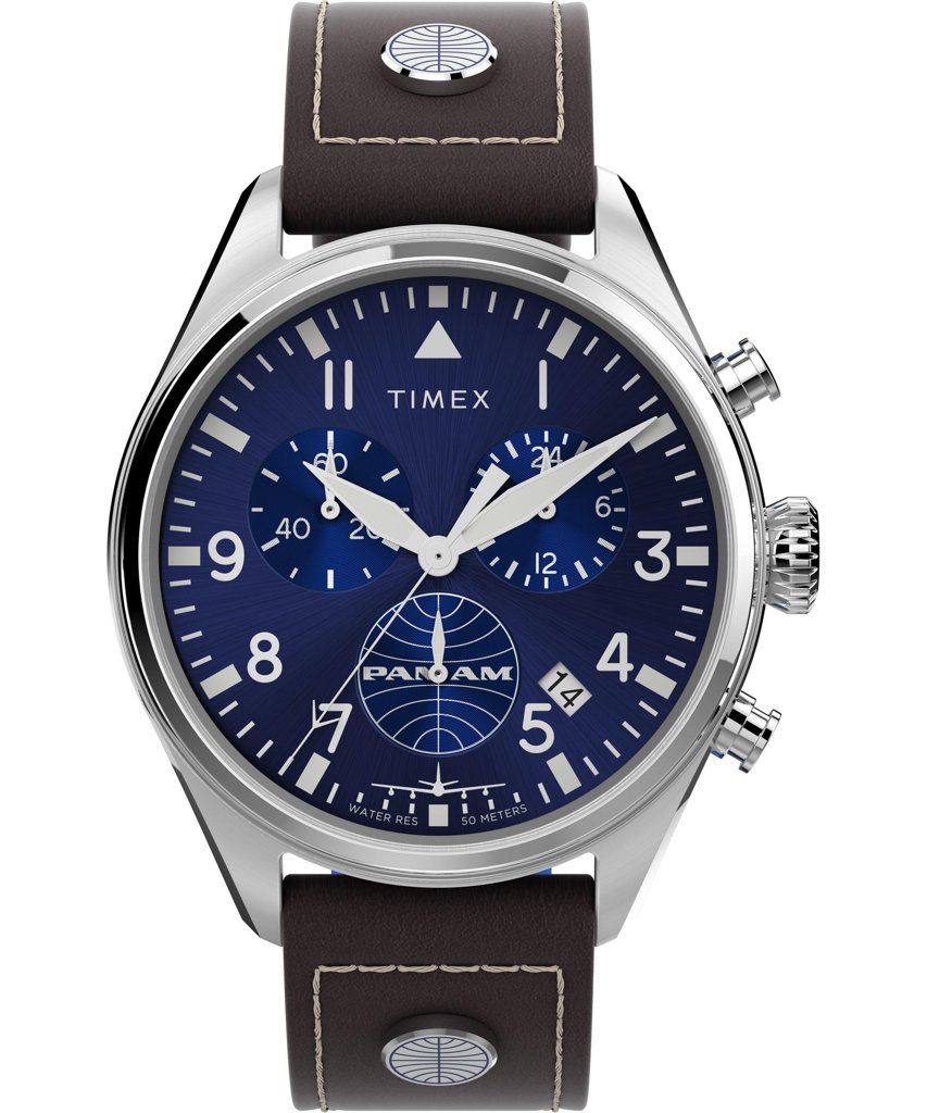Reloj Timex x Pan Am Chronograph: estilo vintage y precisión