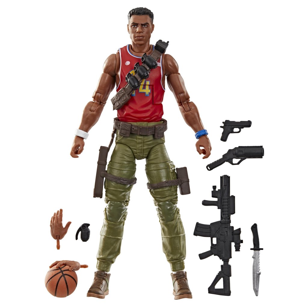 G.I. Joe Classified Series 189 Bradley «Big Lob» Sanders, figura de 15 cm con 8 accesorios