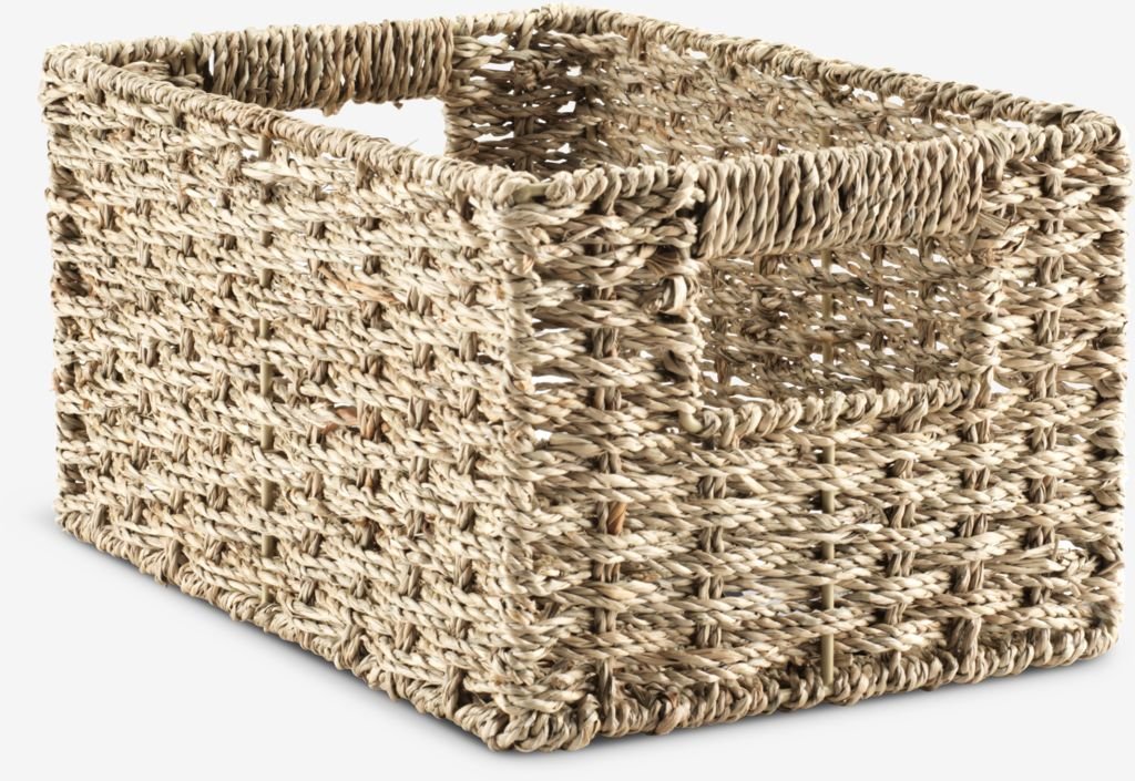 Cesta EIRIK de hierba marina – toque natural y práctico