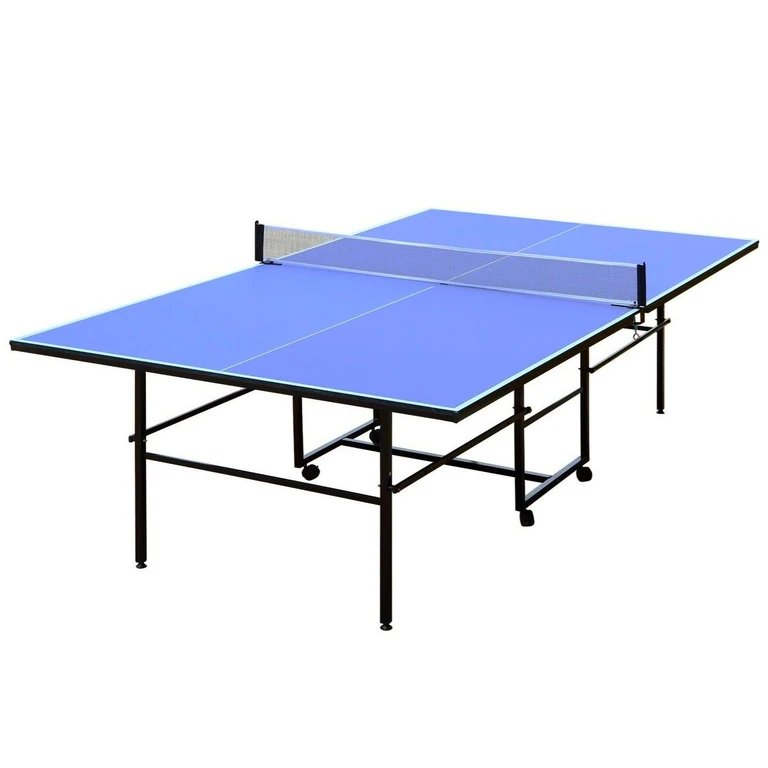 Mesa de Ping Pong oficial plegable con palas y pelotas