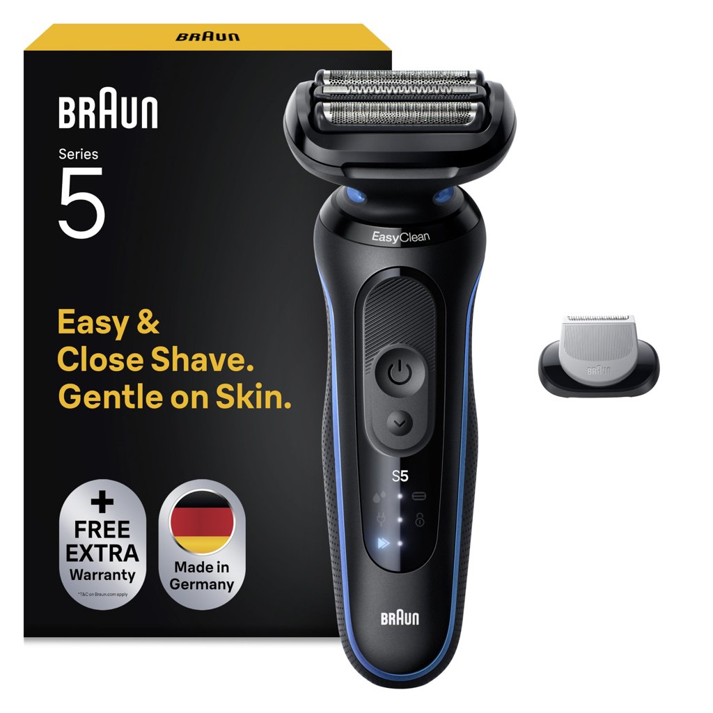 Braun Series 5 Wet & Dry: afeitado preciso y recorte corporal
