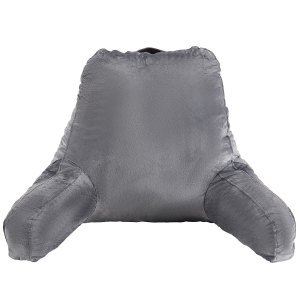 Almohada de lectura grande con viscoelástica y bolsillos, ¡chollo!