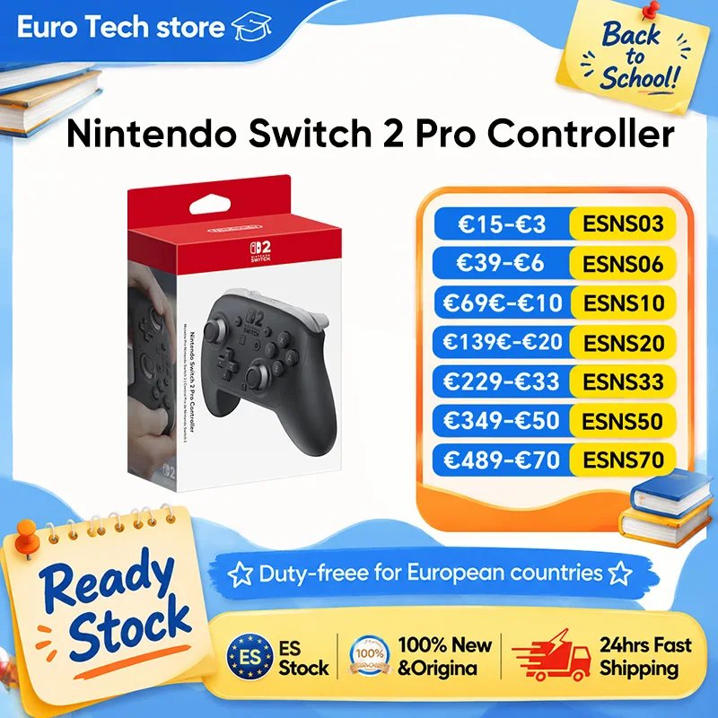 Mando Pro Controller 2 para Nintendo Switch al mejor precio