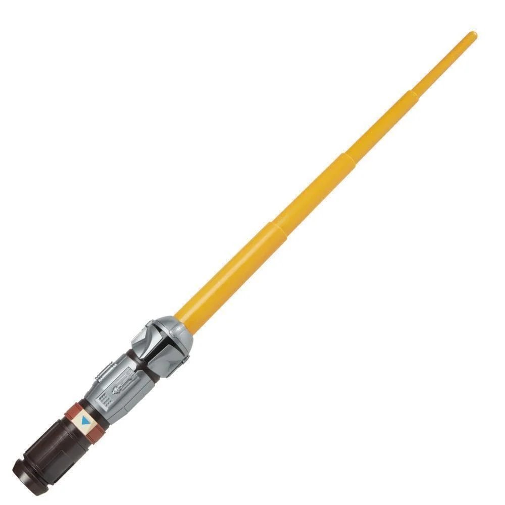 ¡Aventúrate con el sable de luz naranja del Mandalorian!