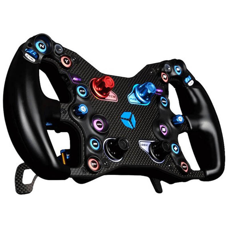 Volante Cube Controls F-PRO Azul: precisión y estilo para tus carreras
