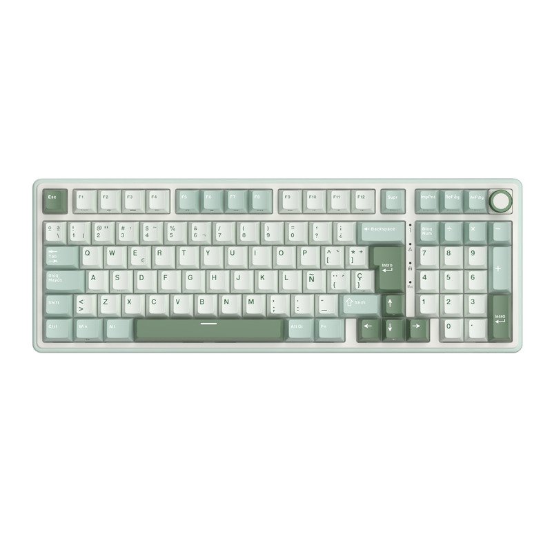 Teclado mecánico Royal Kludge RKR98 Pro RGB con switches hot‑swap