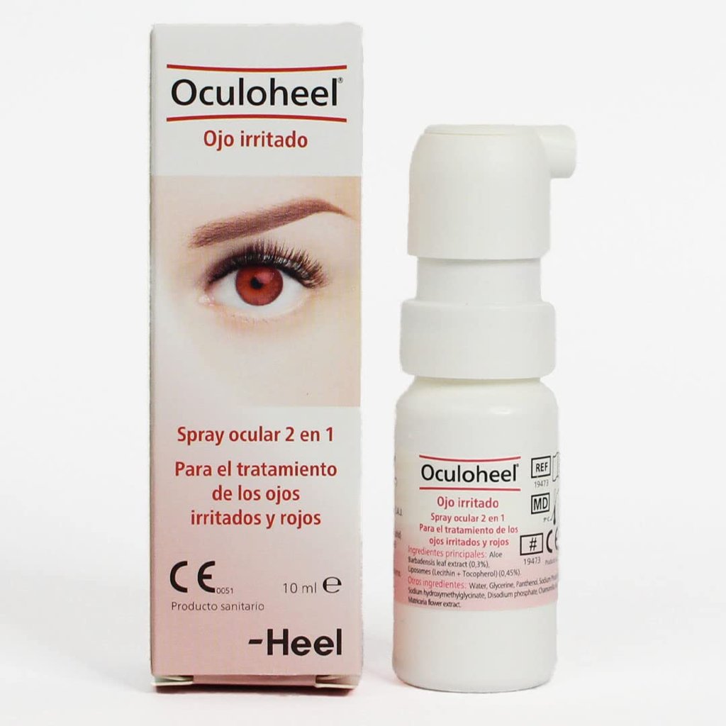 Alivio inmediato para ojos secos con spray de Aloe Vera y Manzanilla