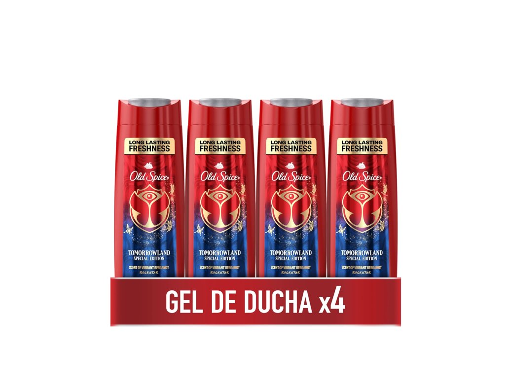 Old Spice 3 en 1: gel de ducha y champú para hombre