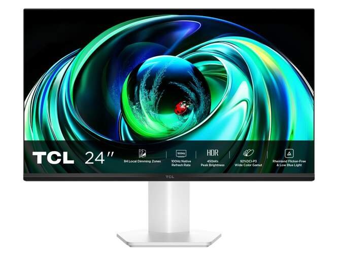 Monitor Mini LED de 24" Full HD a 100 Hz, ultra delgado