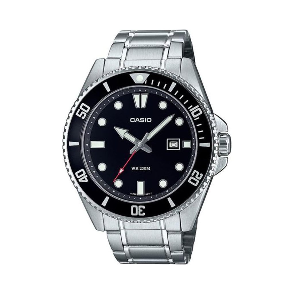 Reloj Casio Duro MDV‑107D‑1A1VEF: estilo robusto y 200 m de profundidad