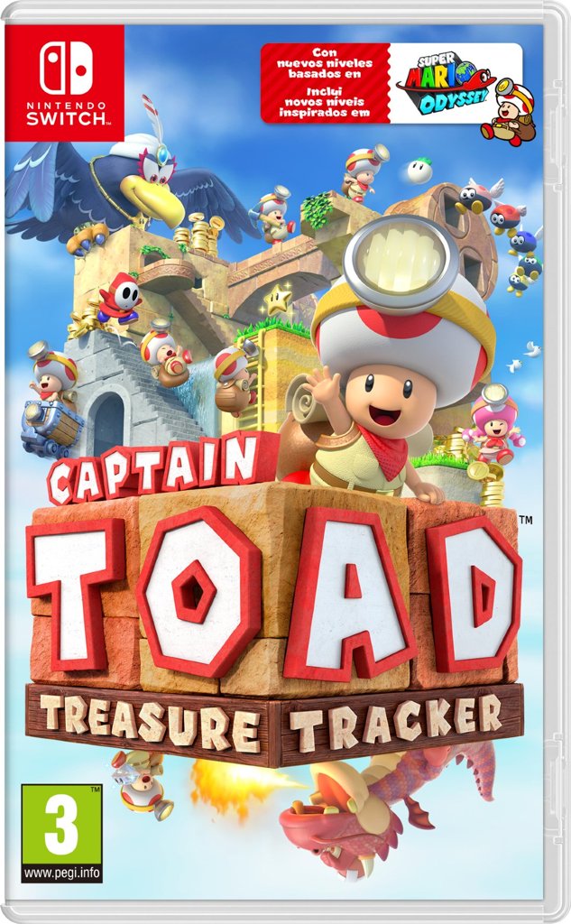 Captain Toad: Treasure Tracker, la nueva aventura de puzles para Switch