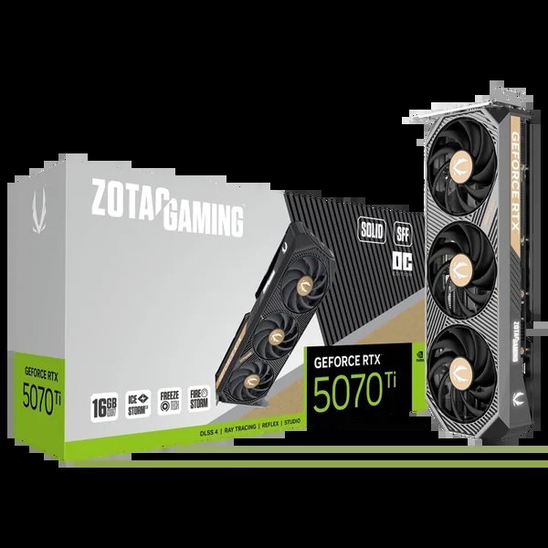Potencia ultra alta con la RTX 5070 Ti SFF de Zotac