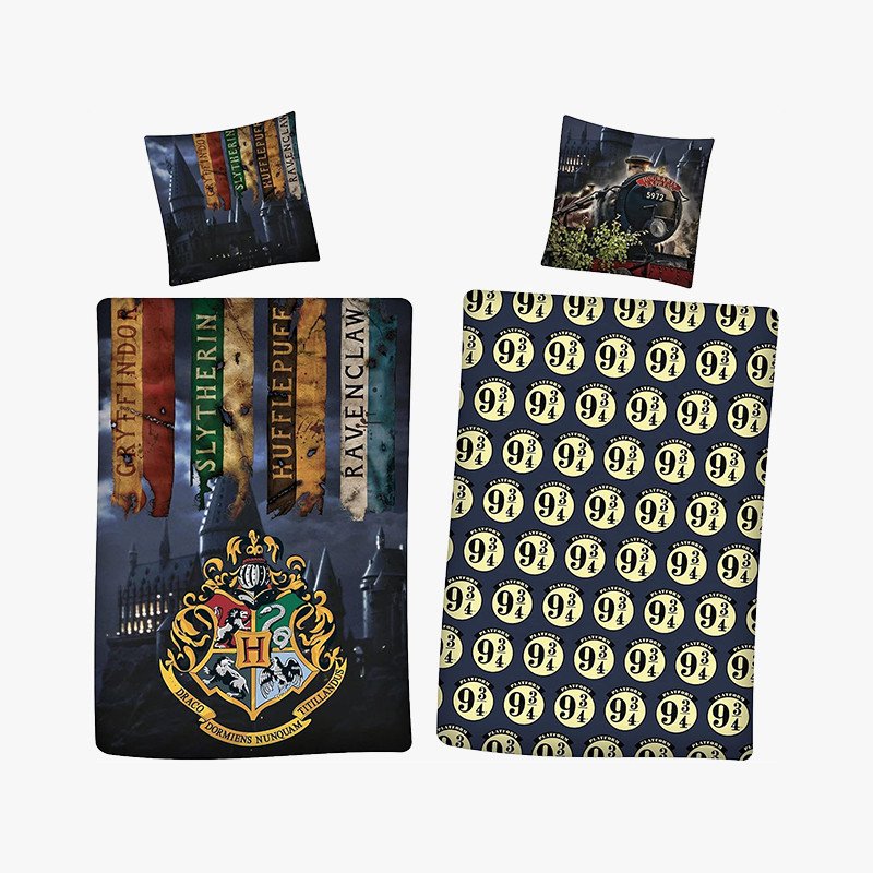 Duerme en el mundo mágico de Harry Potter con esta funda nórdica