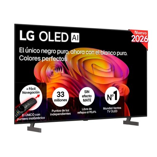 Descubre la experiencia OLED de 65" con IA de LG