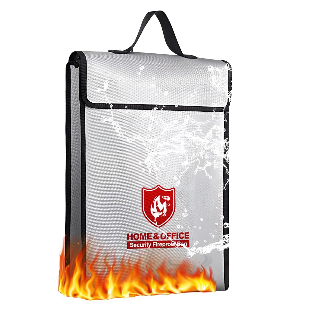 Bolsa ignífuga impermeable para tus documentos