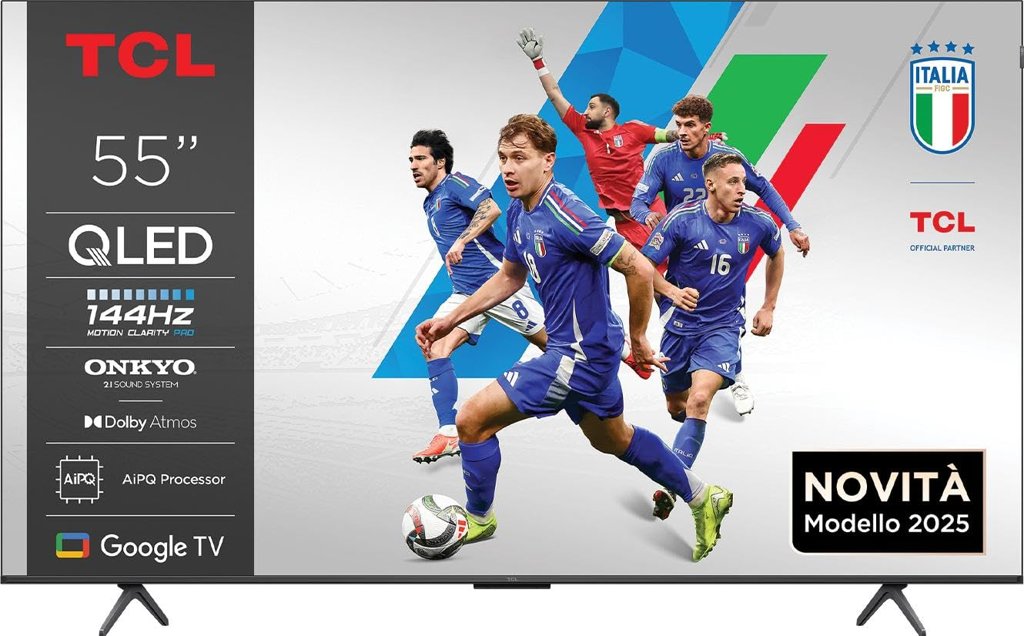 TV QLED 55" con sonido Onkyo