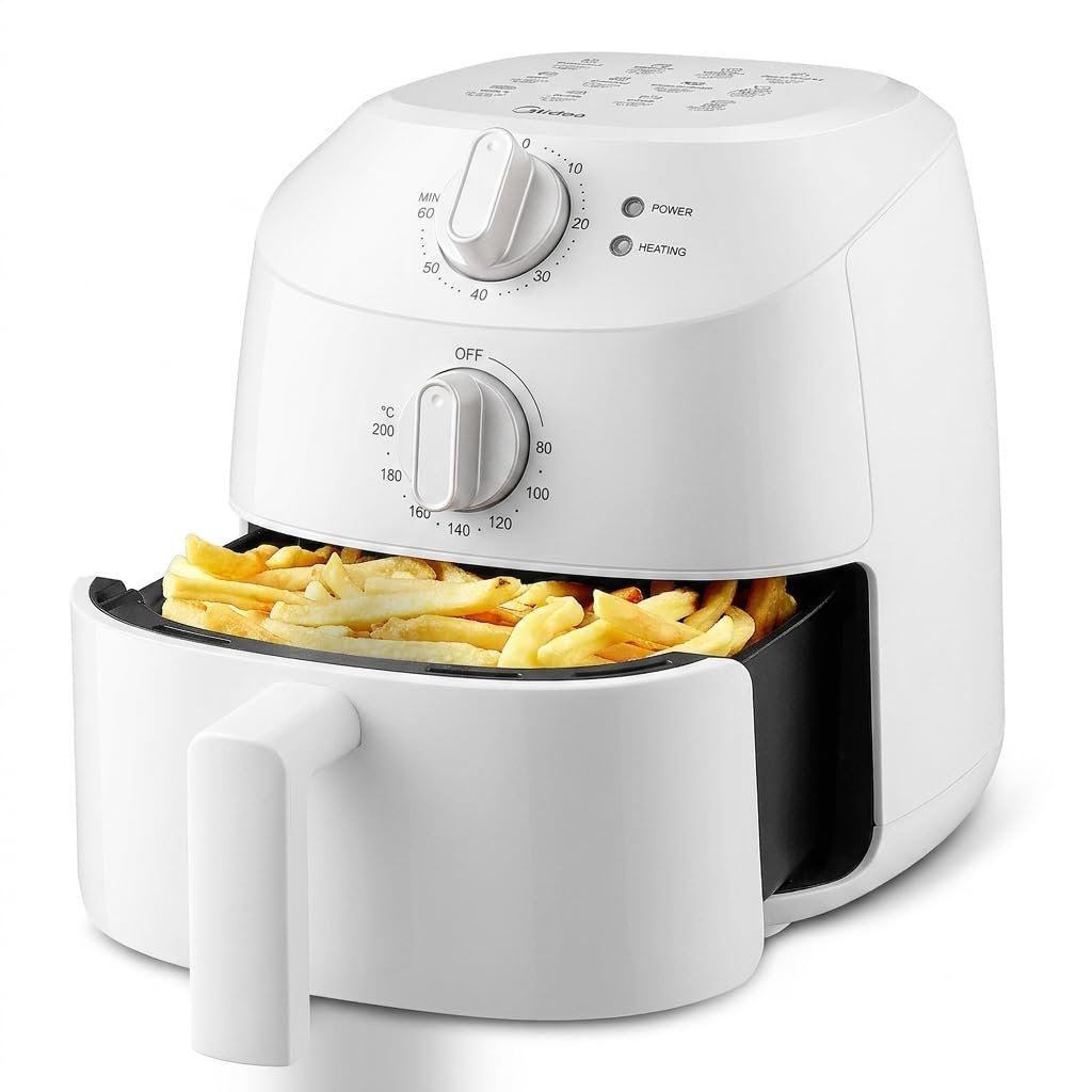 Freidora de aire Midea 2L: cocina ligera y crujiente