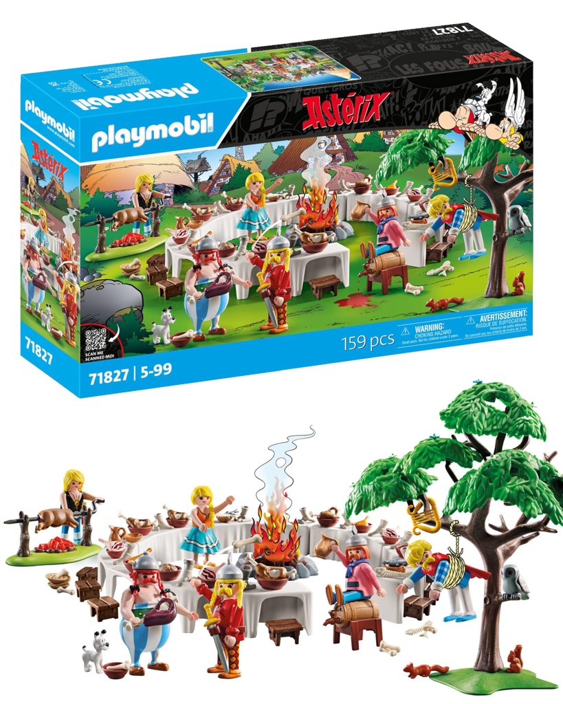¡Revive la comedia romana con Playmobil Asterix y Obelix!