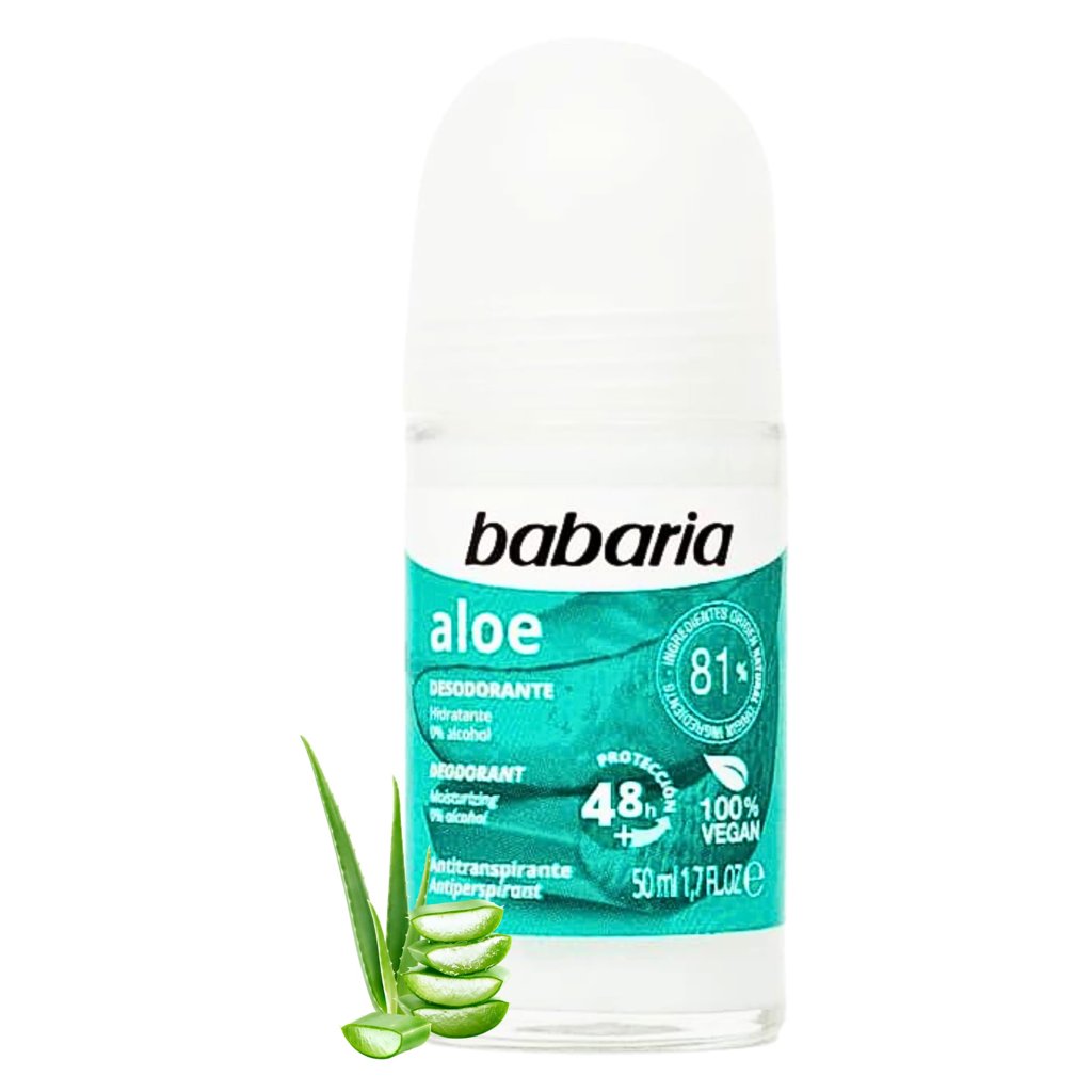 Desodorante roll-on de aloe vera Babaria a precio de risa