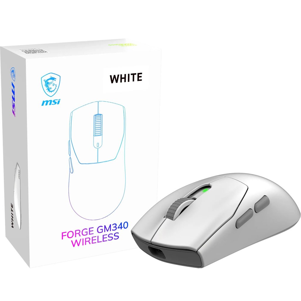 Ratón inalámbrico MSI Forge GM340 con precisión óptica