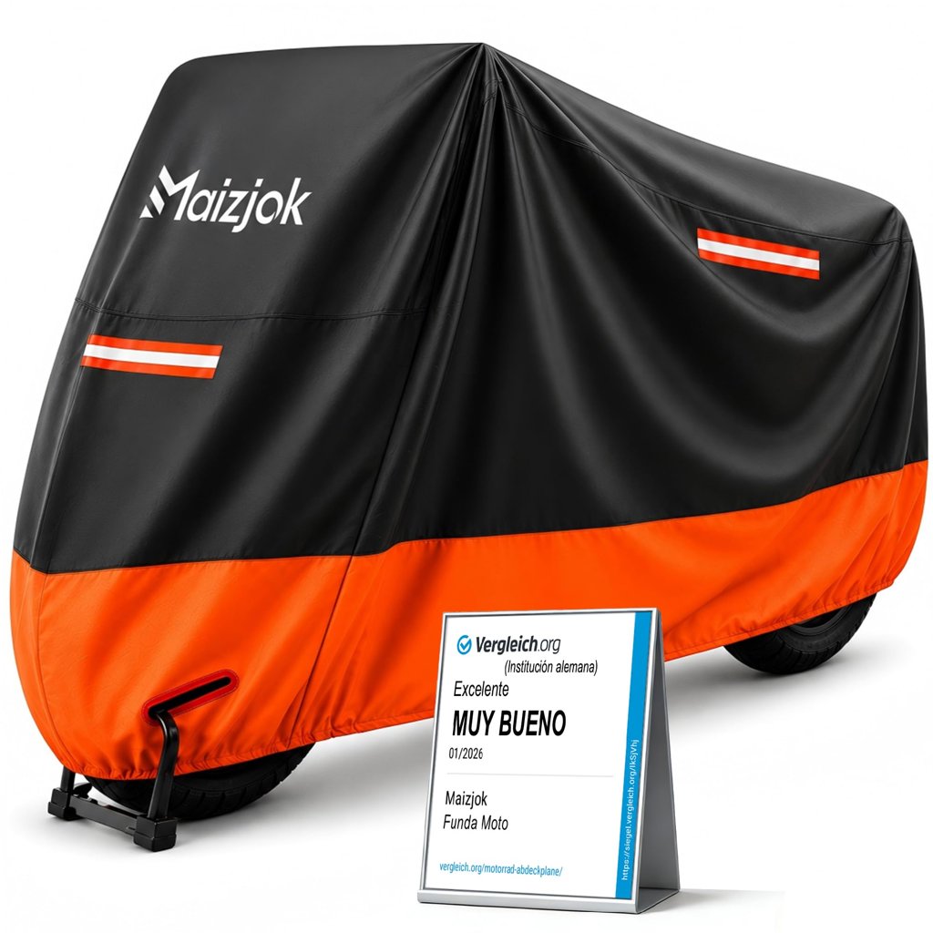 Funda impermeable 210D para proteger tu moto