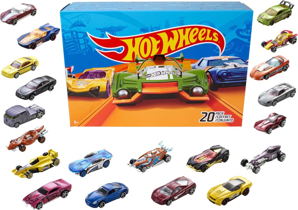 Pack de 20 Mini Coches Hot Wheels: ¡Diversión a Toda Velocidad!