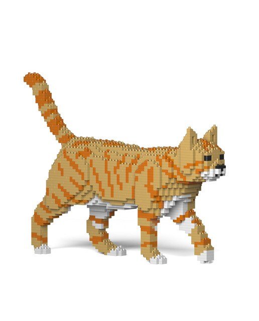 Puzzle 3D gato atigrado