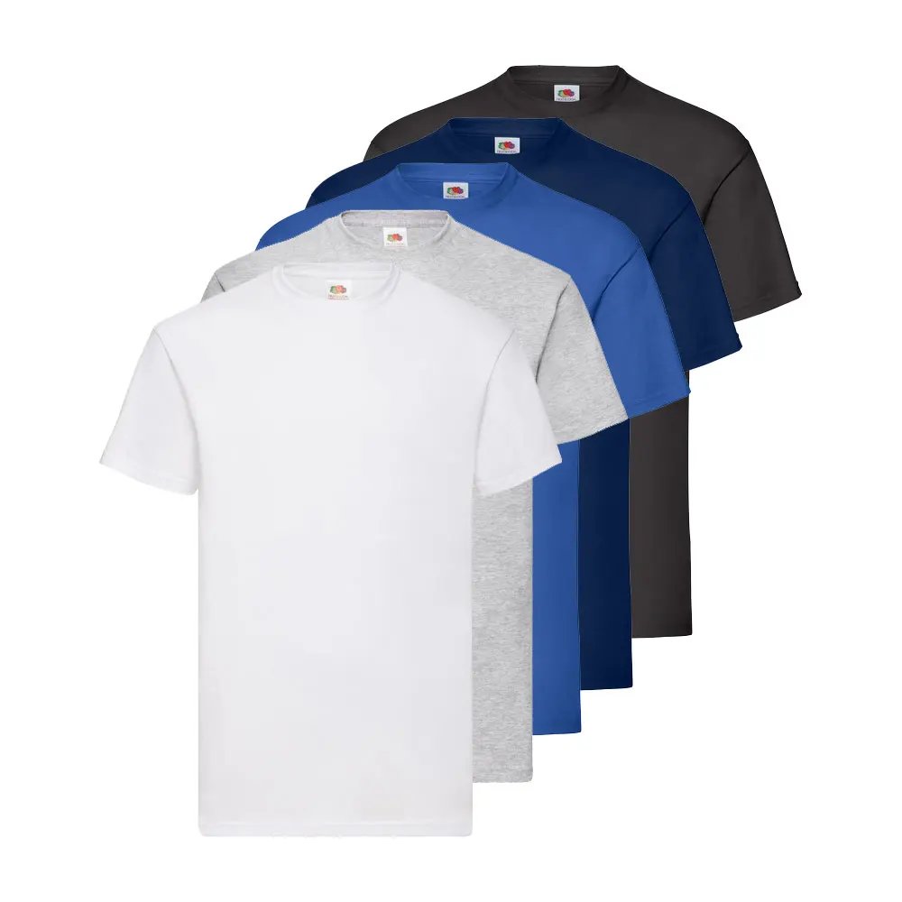 Pack 5 camisetas Fruit of the Loom por 14,32€