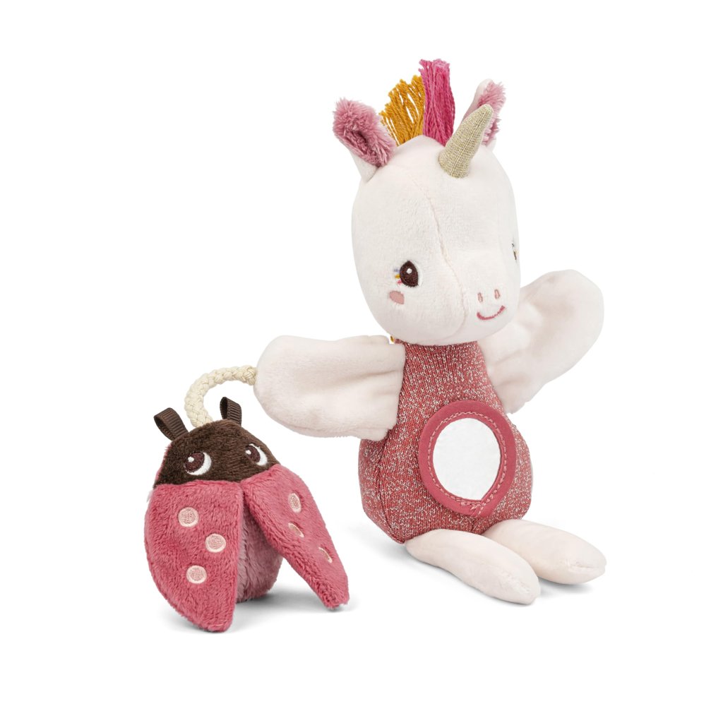 Marioneta unicornio Lena: magia y diversión para tus peques