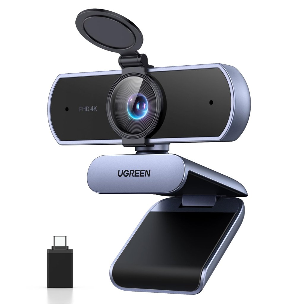 Webcam 4K UGREEN FineCam Lite: calidad de imagen profesional