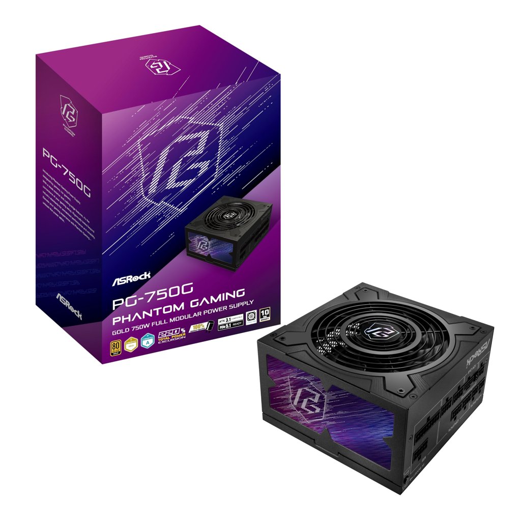 Fuente de Alimentação ASROCK 750W