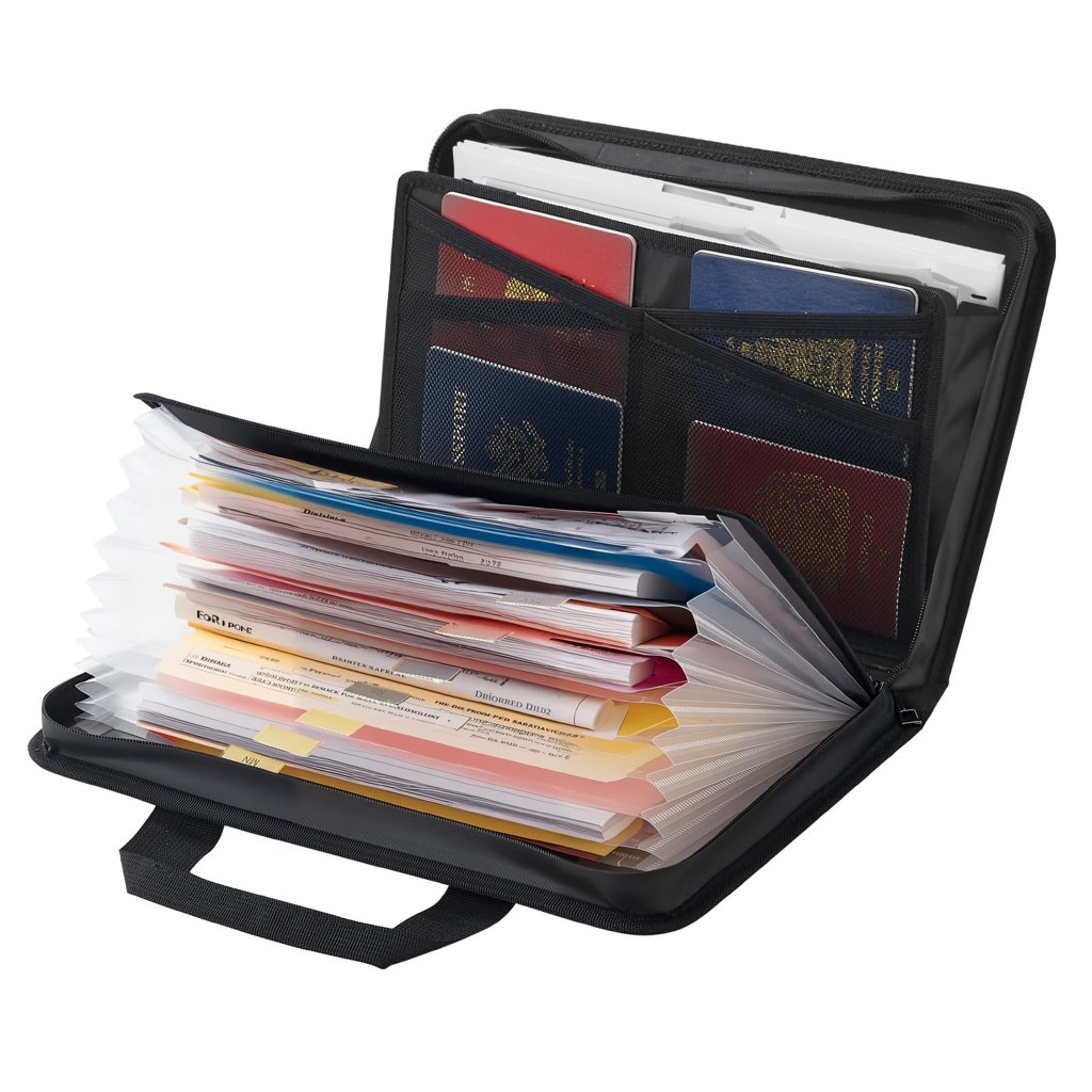 Maletín ignífugo de 12 páginas: protege tus documentos